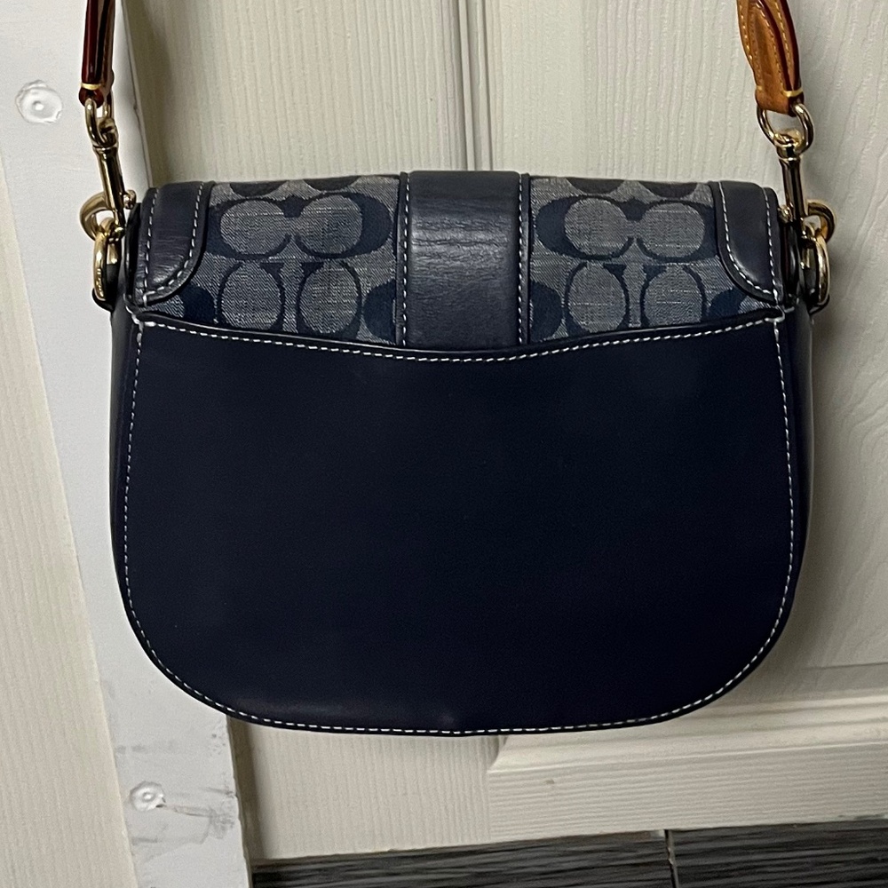 Coach Georgie Saddle Bag - Picture 8 of 8